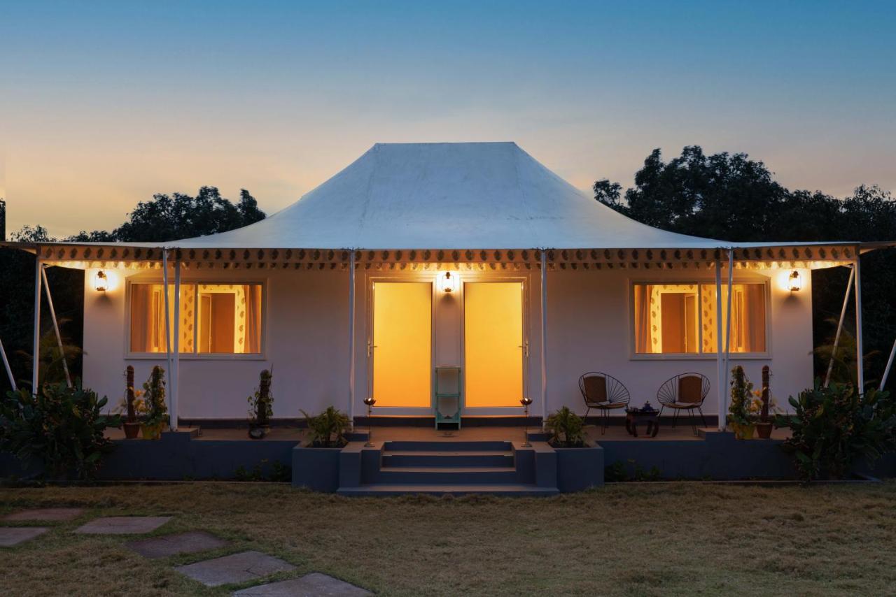 Saffronstays Aatman Tents - Glamping With Al-Fresco Dining Mahābaleshwar Buitenkant foto